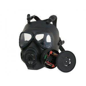 China made M4 Gas Mask with Vent. BK